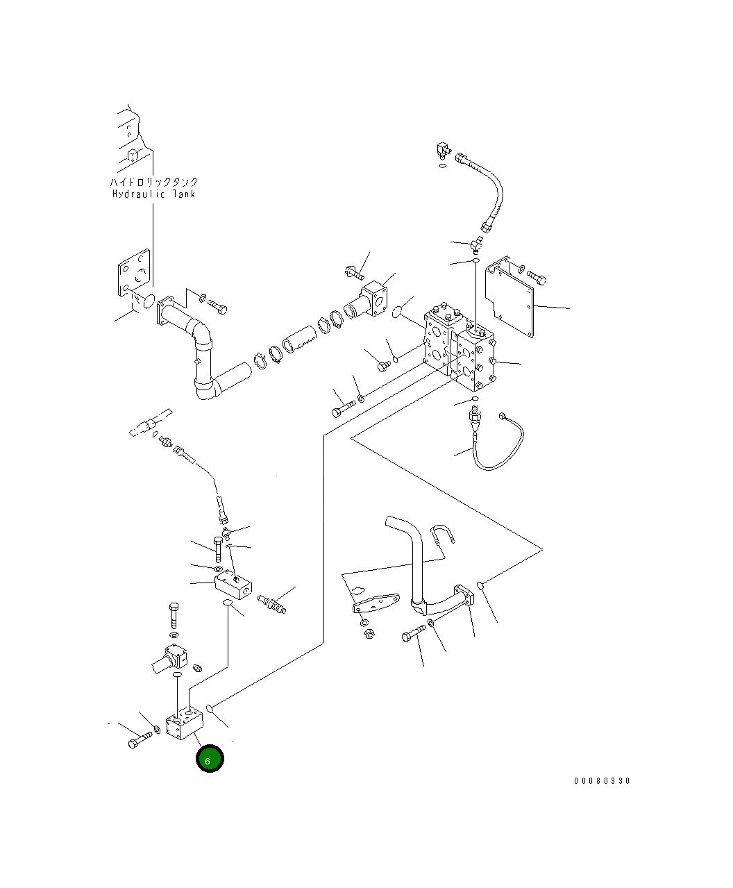 Блок 427-87-15320 Komatsu