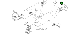 Защитный кожух 23D-23-32132 Komatsu