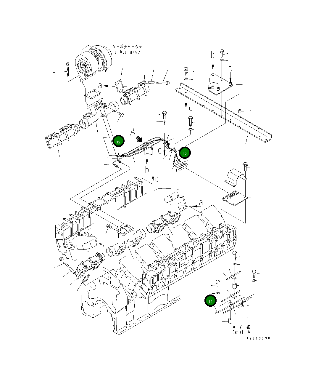 Датчик 6219-11-8880 Komatsu