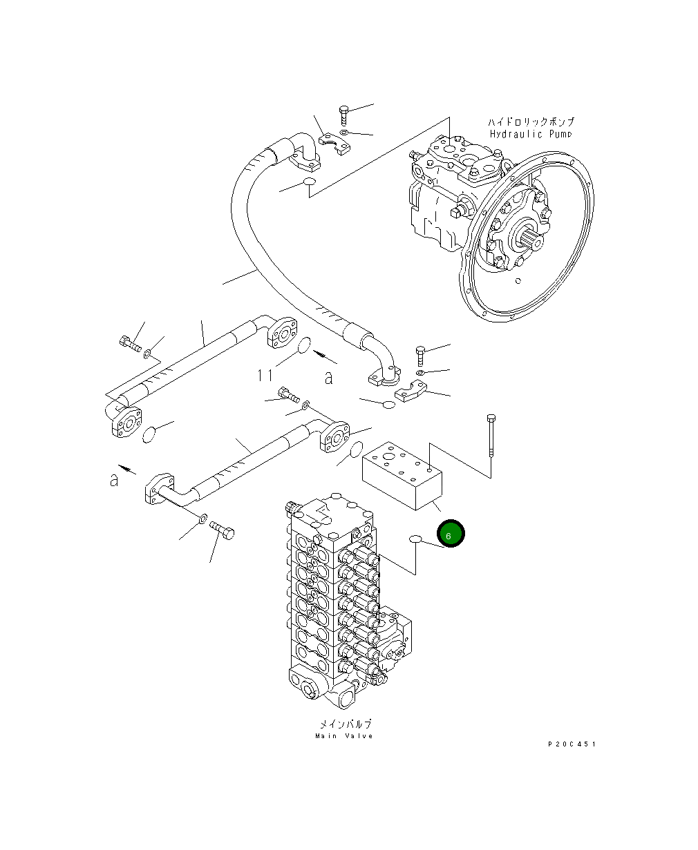 Блок 8210-62-1120 Komatsu