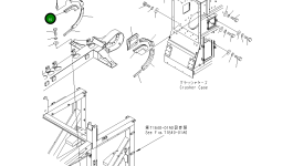 Блок, правый 8255-71-2370 Komatsu