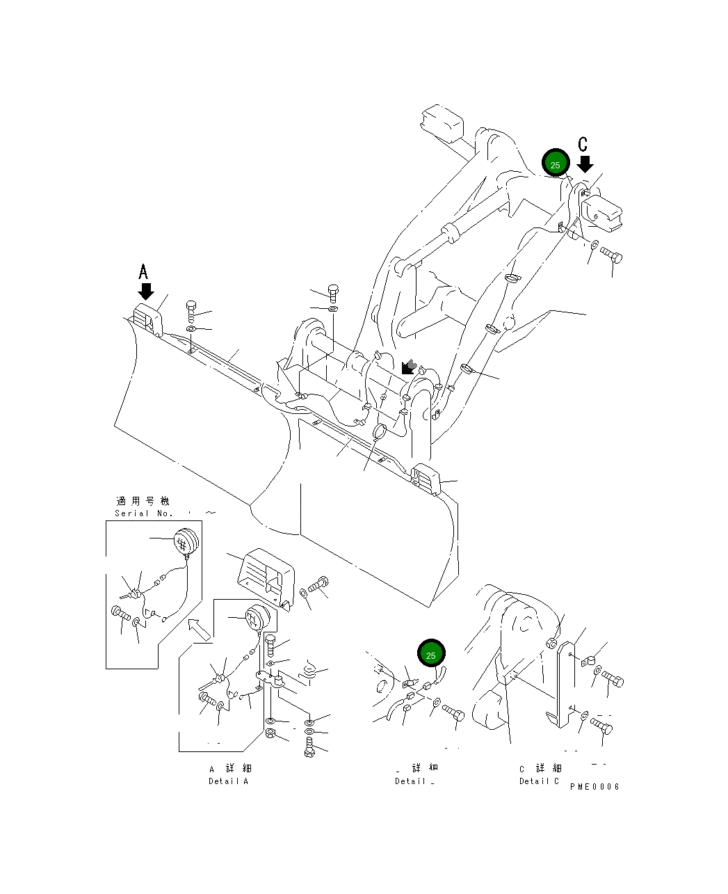 Жгут проводов 416-T53-2250 Komatsu