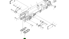 Защитный кожух 17A-30-47141 Komatsu