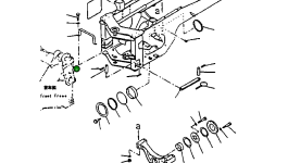 Защитный кожух 4244622740 Komatsu