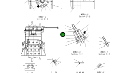 Индикатор KHK-0540801 Komatsu