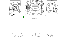 Дорожка ST83-29 Komatsu