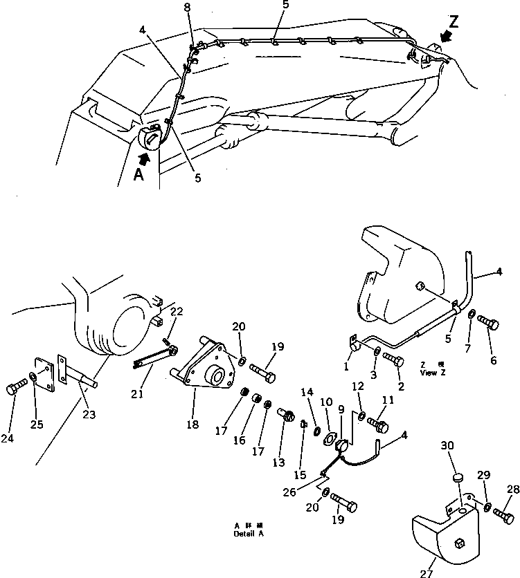 Жгут проводов 209-06-51660 Komatsu