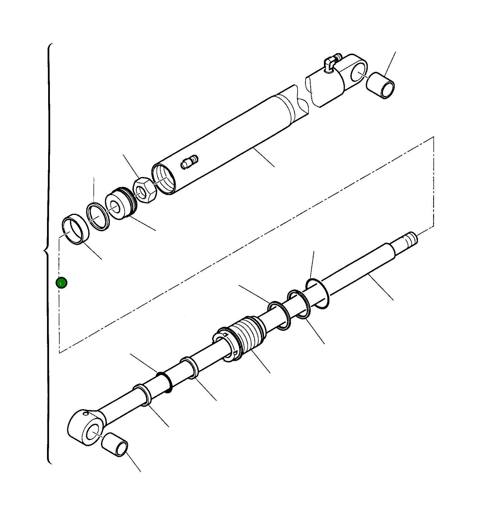 Домкрат 395012012 Komatsu