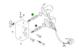 Золотник K9003838 Komatsu