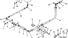 Трубка 209-62-34550 Komatsu
