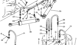 Блок, левый 423-915-1510 Komatsu
