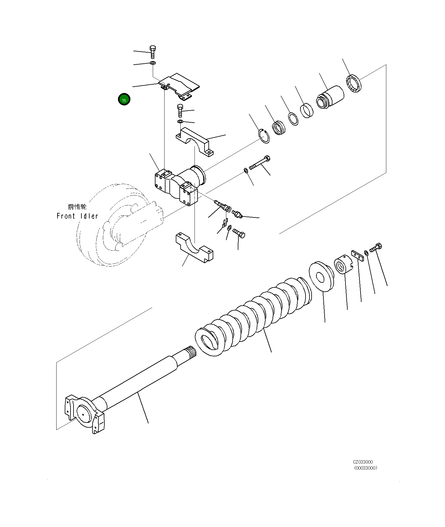 Защитный кожух 209-30-77812 Komatsu