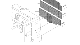 Защитный кожух 426-03-33770 Komatsu