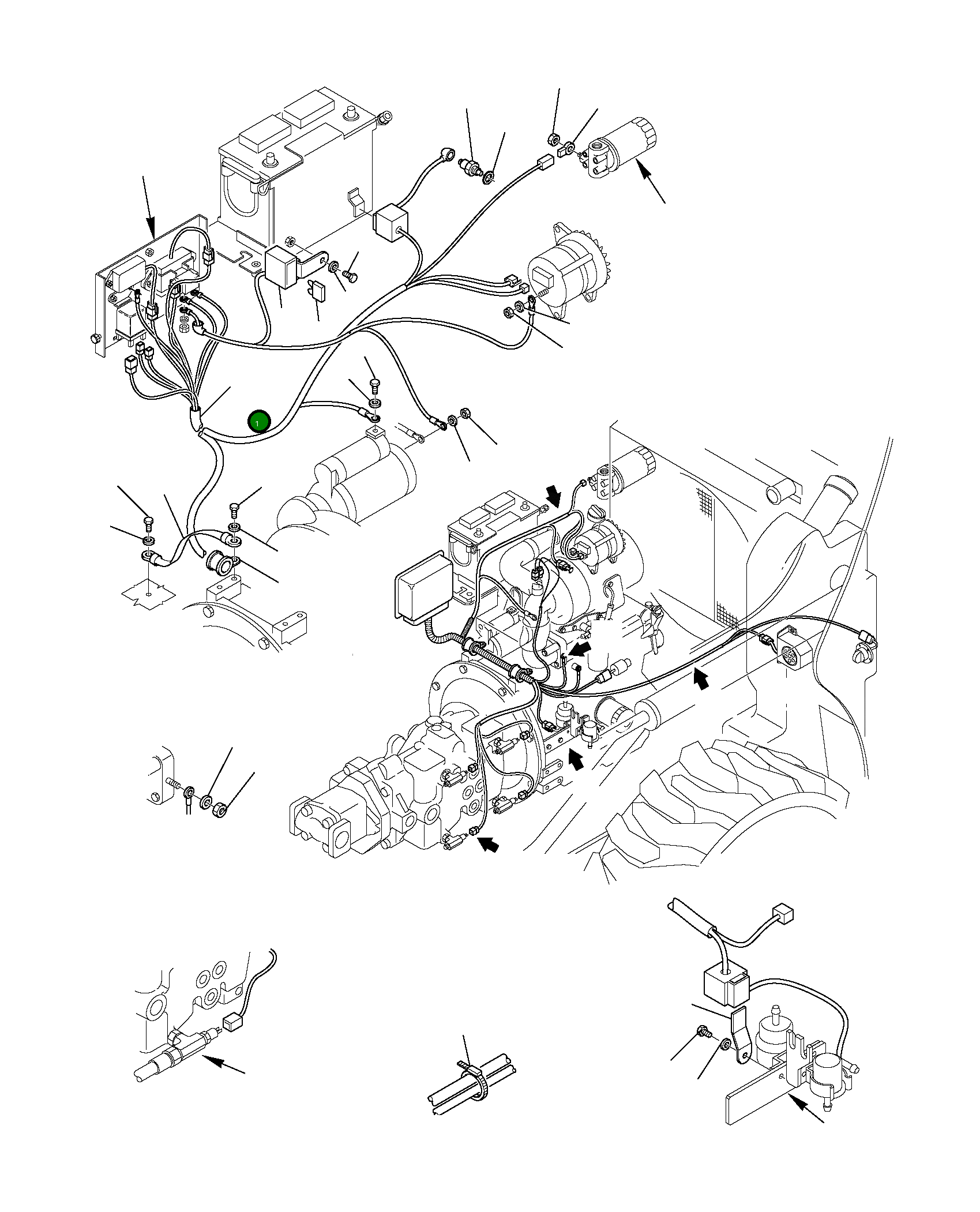 Жгут проводов 37A-06-11310 Komatsu