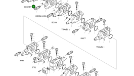 Блок в сборе – ковш K9004975 Komatsu