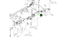 Кабель 418-06-32640 Komatsu