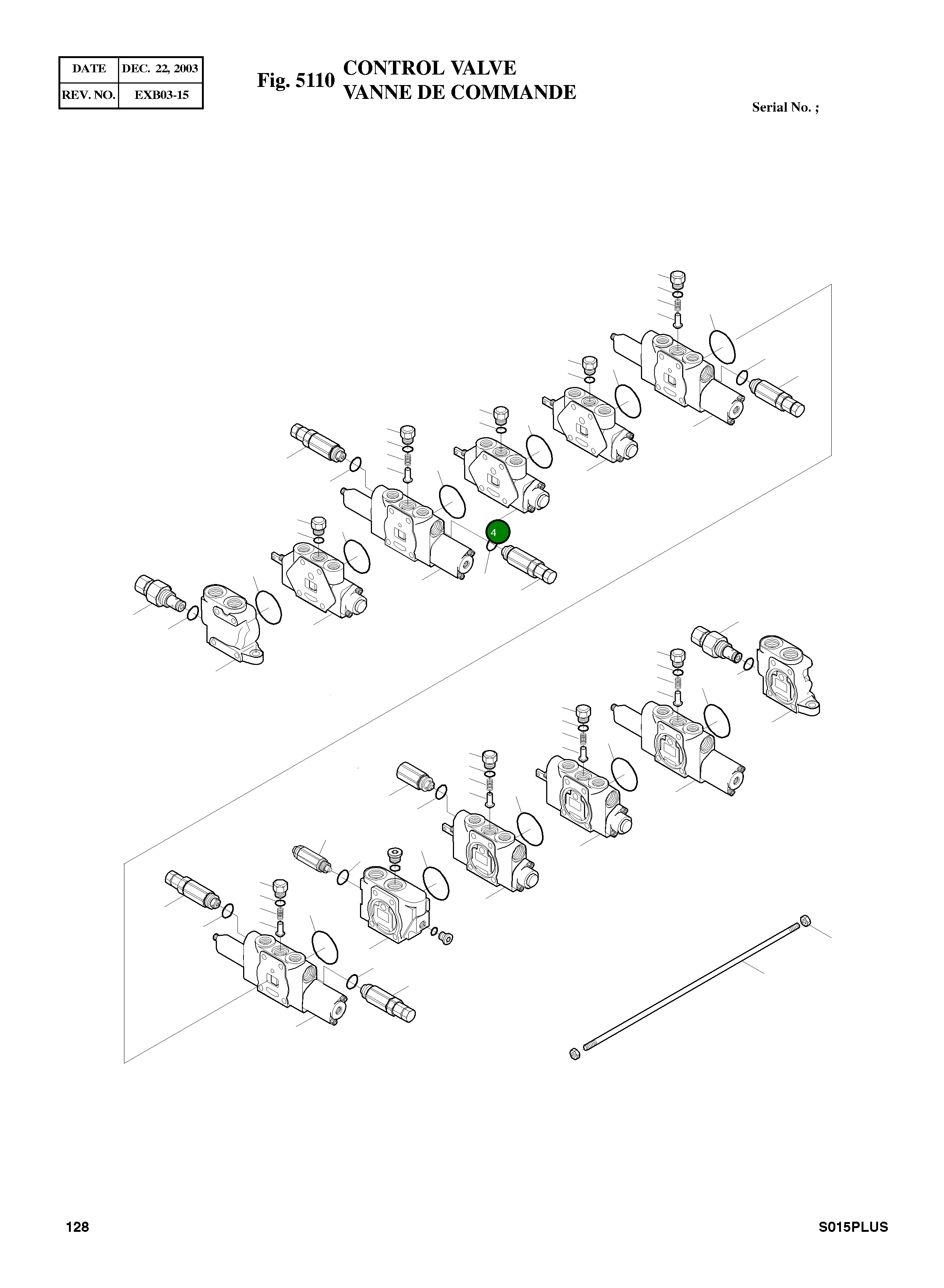 Блок в сборе, опция 4-01-5087701 Komatsu