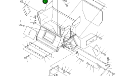Жёлоб 8295-70-2412 Komatsu