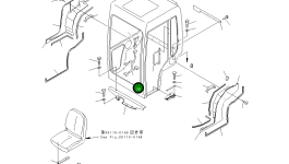 Жгут проводов 20M-06-83411 Komatsu