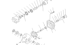 Блок в сборе, цилиндр 273-61-11340 Komatsu