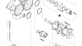 Главный гидронасос 7082K00034 Komatsu