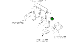 Защитный кожух 14X-A62-1431 Komatsu