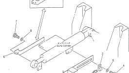 Выключатель 363-06-24110 Komatsu