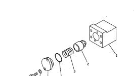 Блок 21N-60-12410 Komatsu