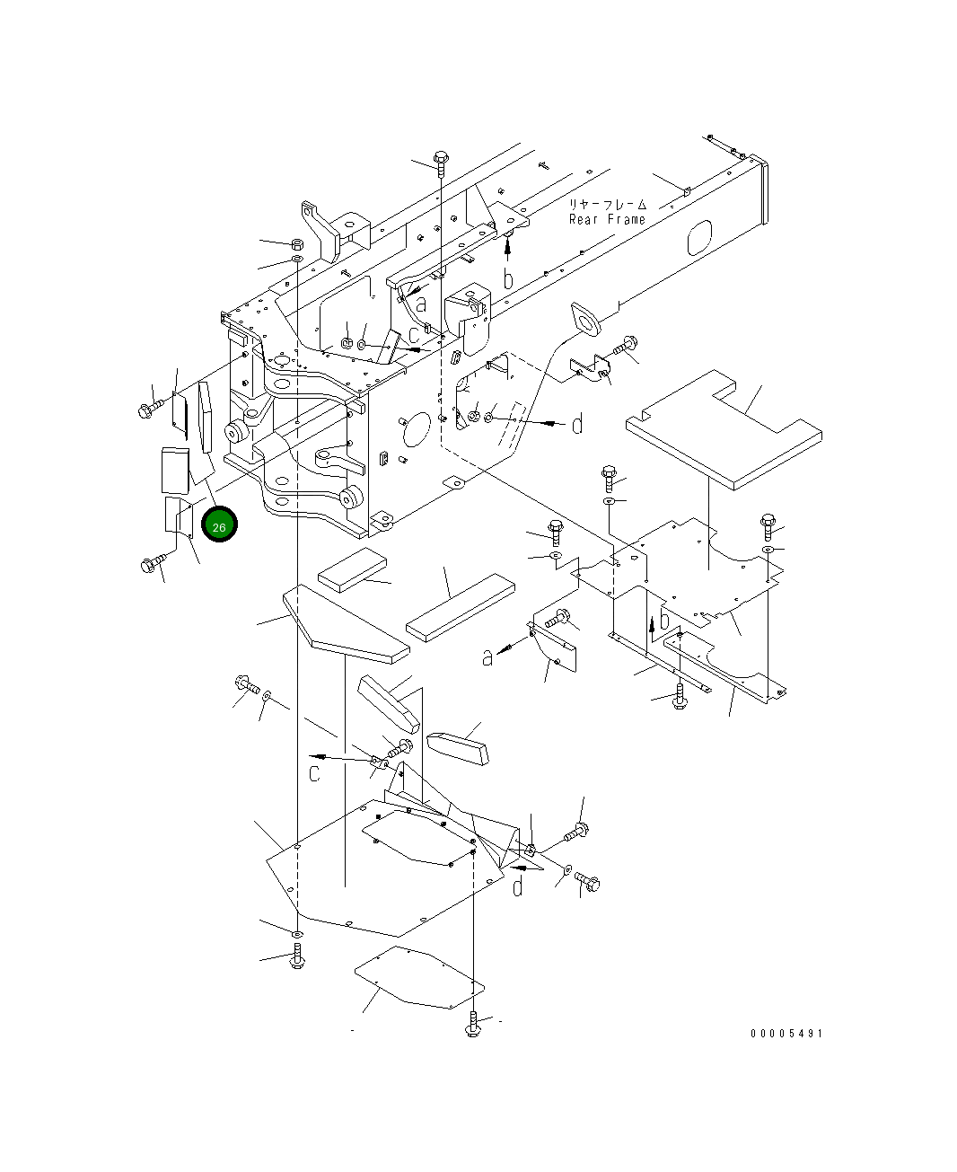 Лист 418-Z97-2880 Komatsu