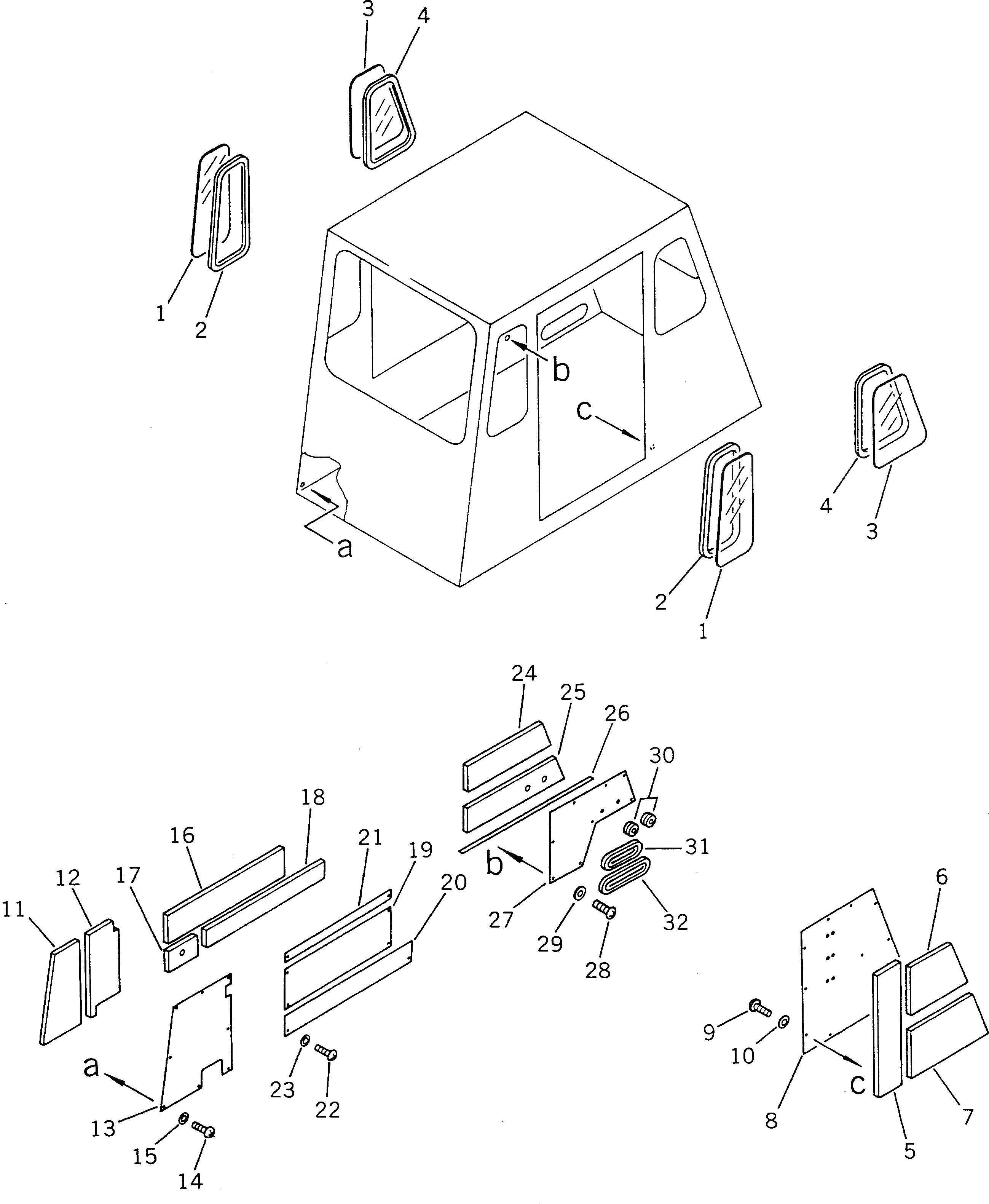 Тканевый элемент 566-54-43790 Komatsu