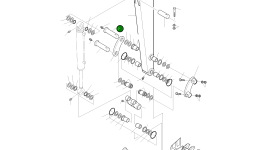 Палец 2123-1730 Komatsu