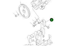 Кронштейн 6732-71-1630 Komatsu