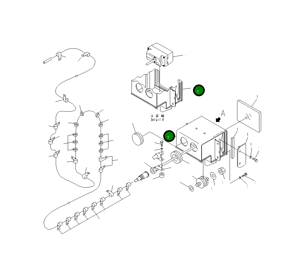 Кронштейн 56D-86-25101 Komatsu