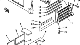 Лист 416-Z90-1141 Komatsu