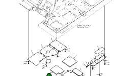Лист 20Y-54-62440 Komatsu