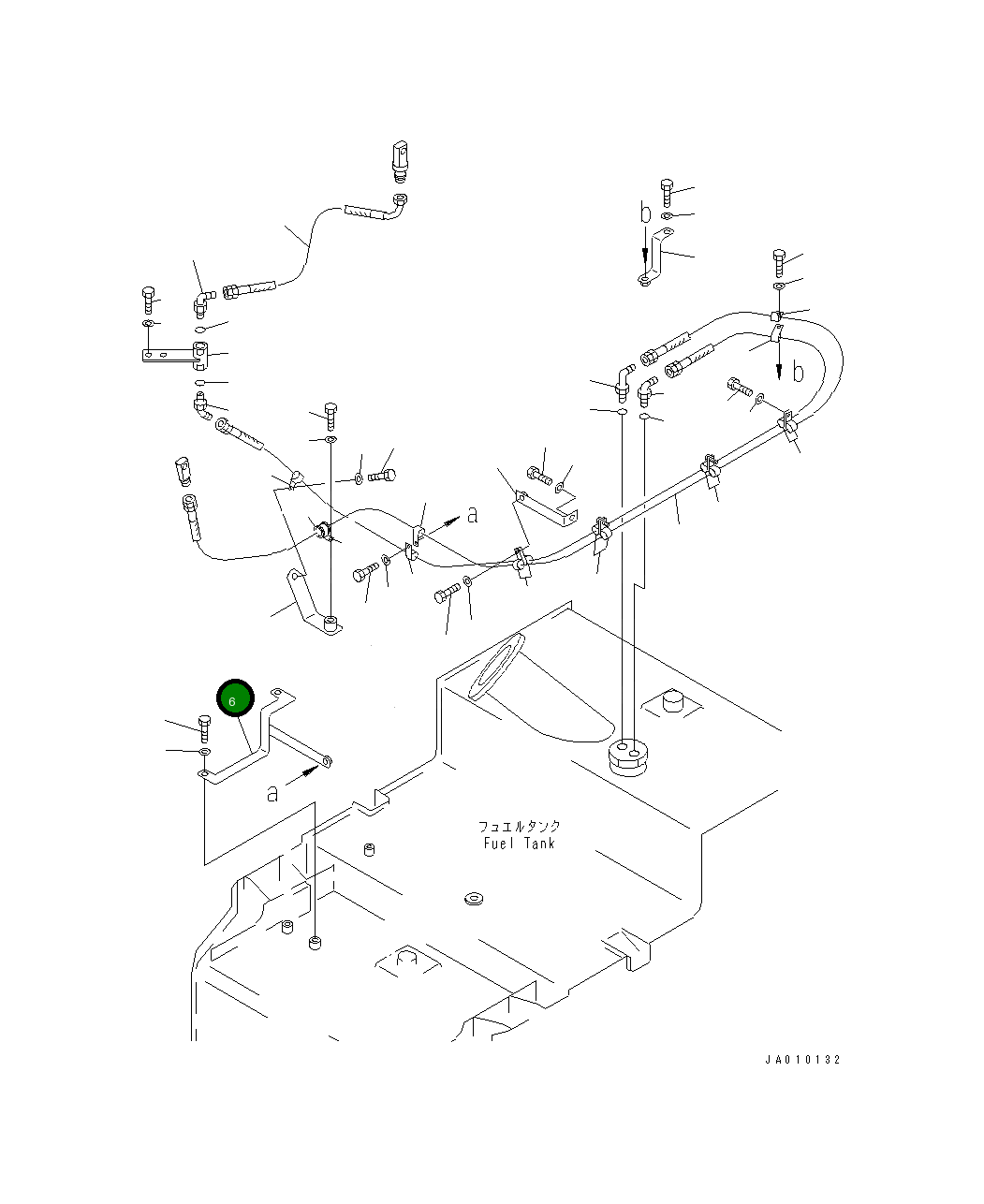 Кронштейн 235-04-46221 Komatsu