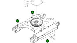 Кронштейн 208-30-75710 Komatsu