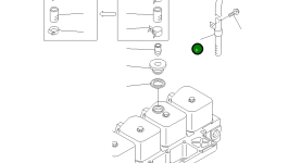 Клипса 6735-21-7260 Komatsu