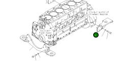 Кронштейн 6218-21-495A Komatsu