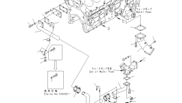 Кронштейн 6219-61-7140 Komatsu