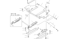 Кронштейн 207-43-61350 Komatsu
