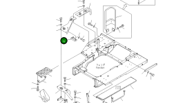 Кронштейн 176-54-46210 Komatsu