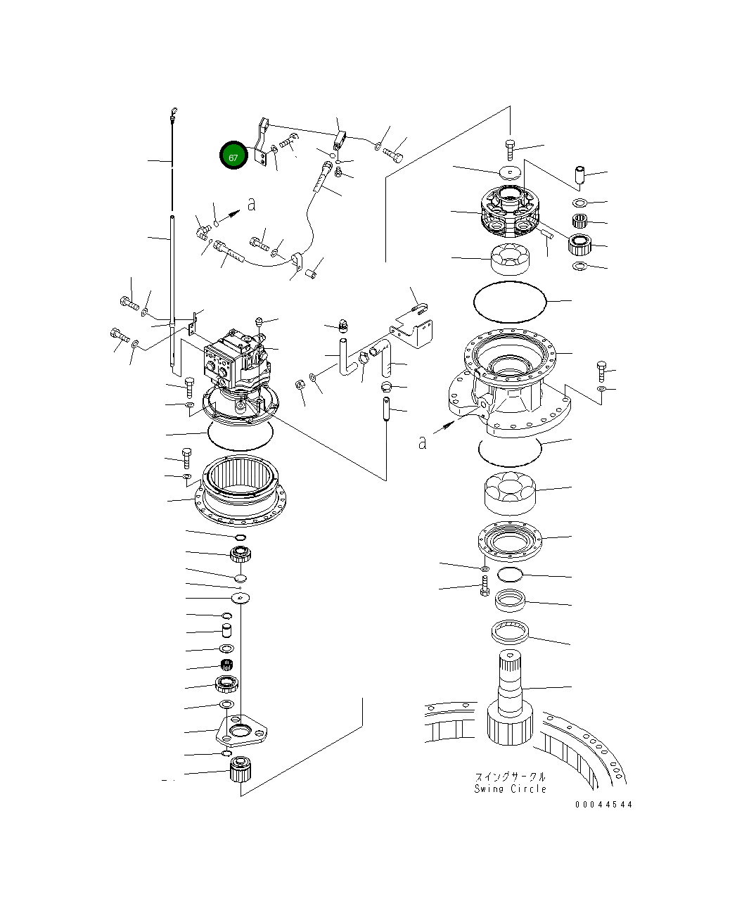 Кронштейн 22U-26-21810 Komatsu