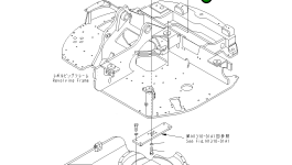 Кронштейн 20U-910-4270 Komatsu