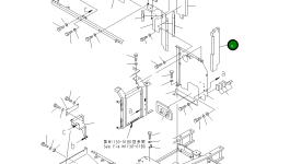 Лист 20Y-54-31490 Komatsu