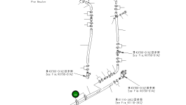 Клипса 208-977-7140 Komatsu