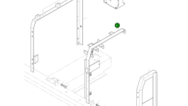 Опора 2197-2451A Komatsu