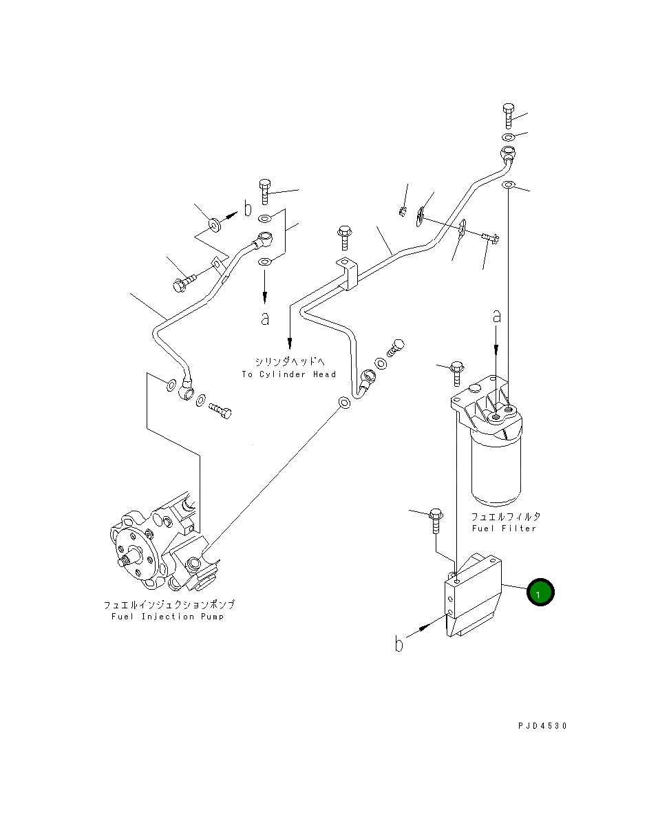 Кронштейн 6732-71-6740 Komatsu