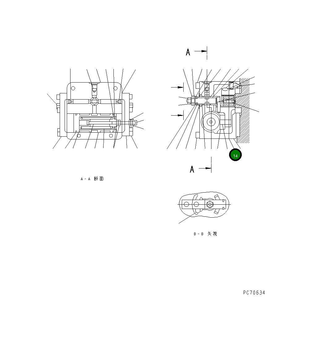 Палец 257-81-41920 Komatsu