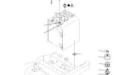 Корпус 198-60-5551001 Komatsu